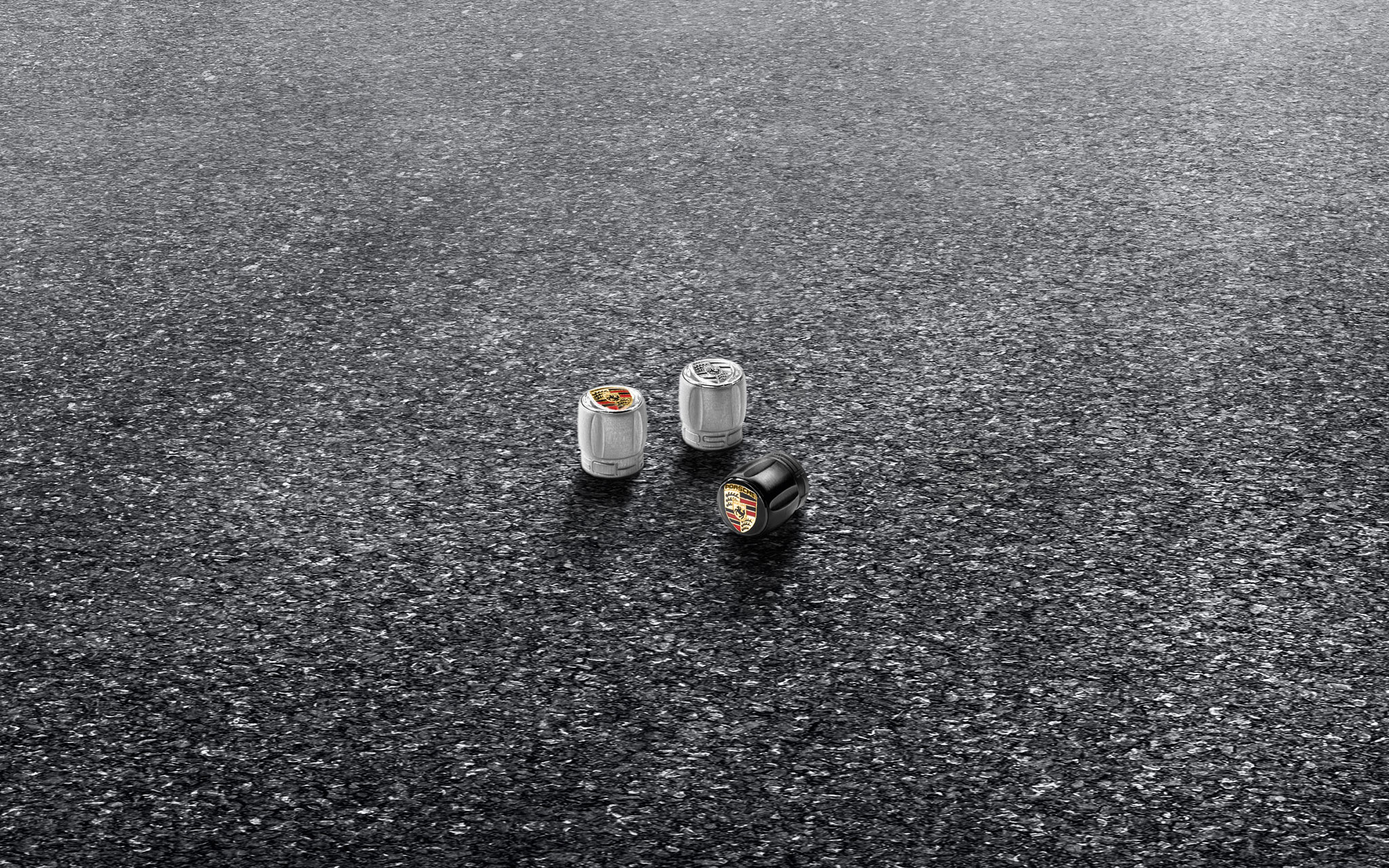 Porsche Aluminum Valve Stem Caps RACCAR Automotive